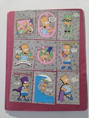 The Simpsons - Vintage 1990 Topps The Simpsons Cards - Complete Set With Extras